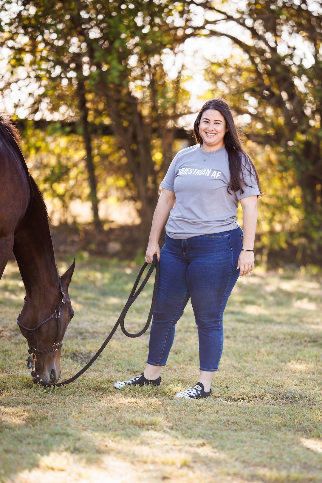 Equestrian AF Tshirt Etsy