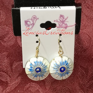 Titanium - Flower Earrings Hypoallergenic for Sensitive Ears - Niobium Earrings for Women - Allergy Free Earrings for Her - Nickel Free