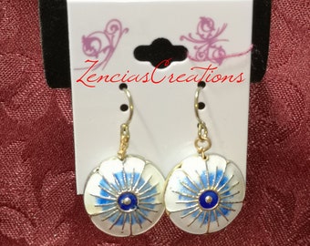 Flower Earrings Hypoallergenic for Sensitive Ears - Niobium Earrings for Women - Allergy Free Earrings for Her - Nickel Free