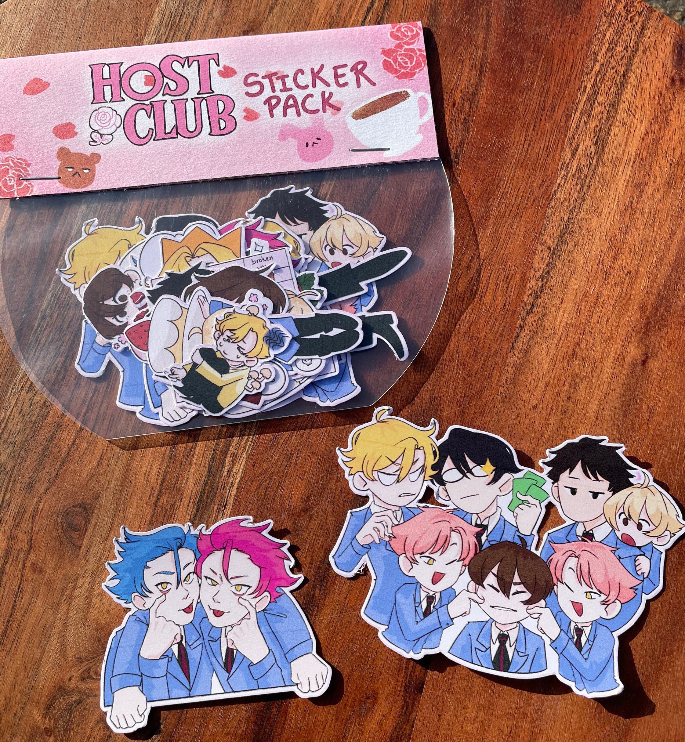 OHSHC sticker pack !!