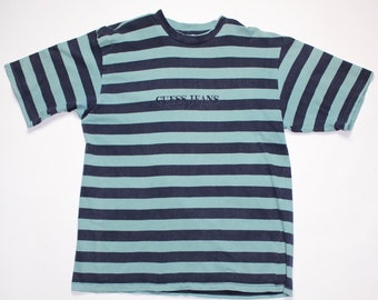 guess pinstripe shirt