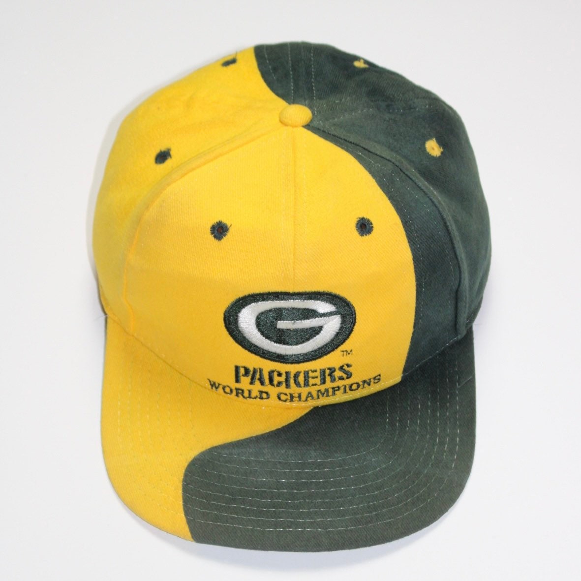 Vintage Men's Caps - Yellow