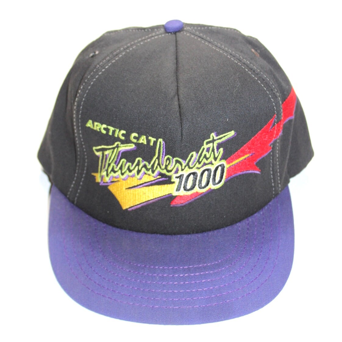 Vintage 90s Arctic Cat Thundercat 1000 Snapback Cap, One Size Fits