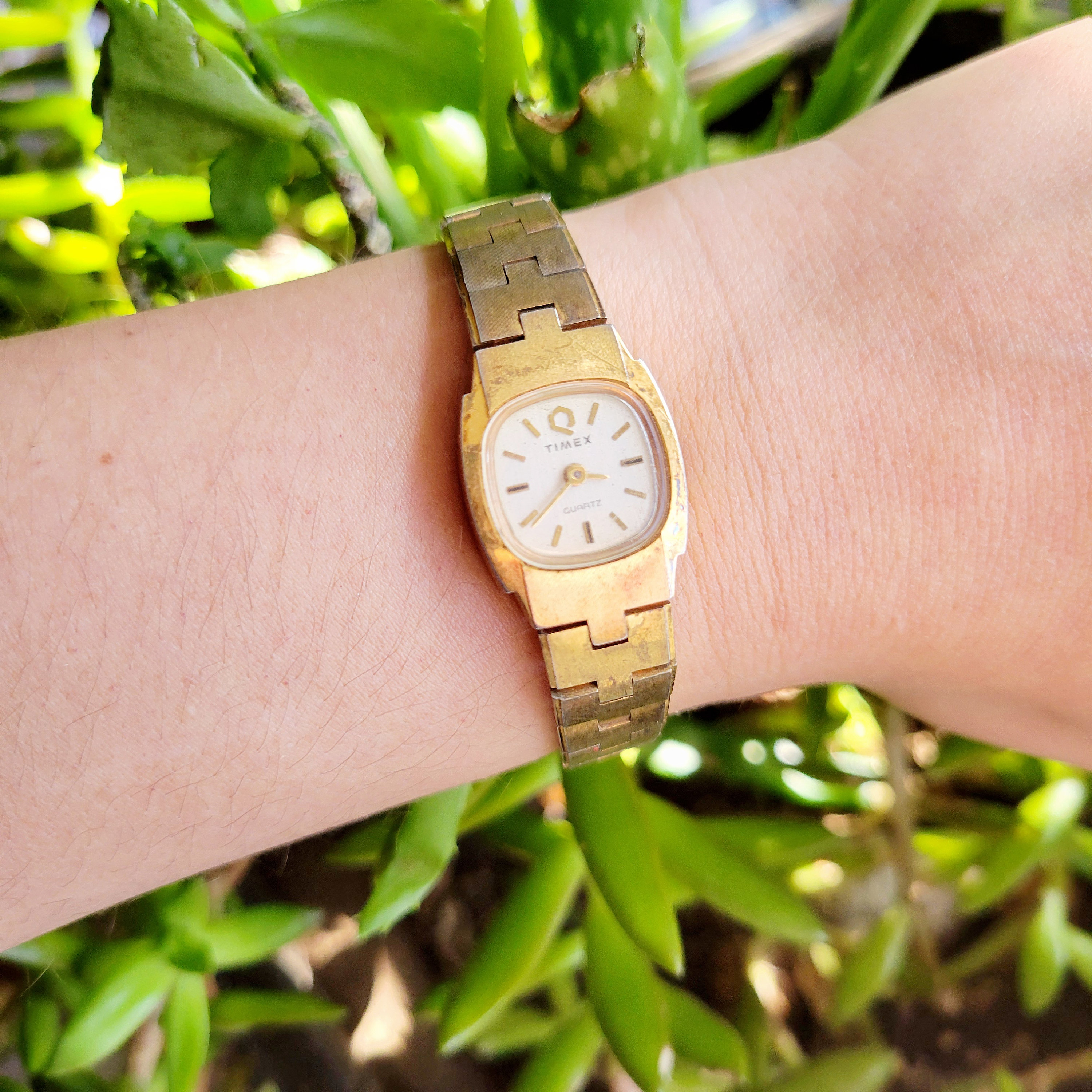 Vintage Gold Timex Watch