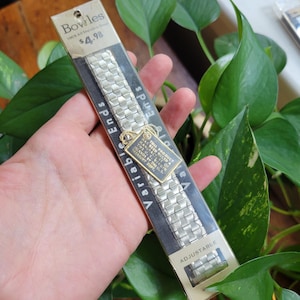 Vintage Bowles Silver 647 Classic Adjustable Watchband
