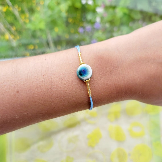 Bracciale per lei con pepite di Argento e Zaffiri blu