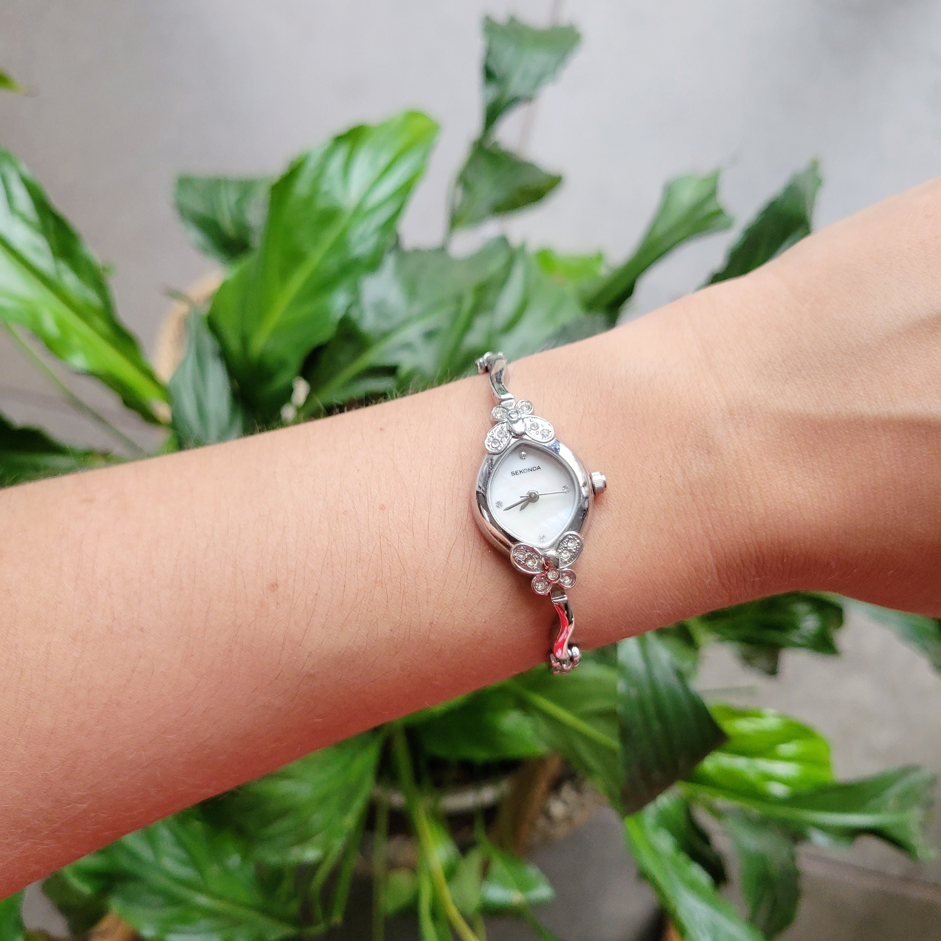Sekonda silver cheap bracelet watch