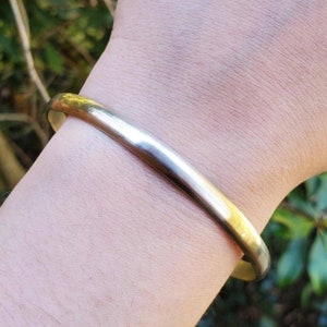 Vintage Mexican Silver Bangle Bracelet