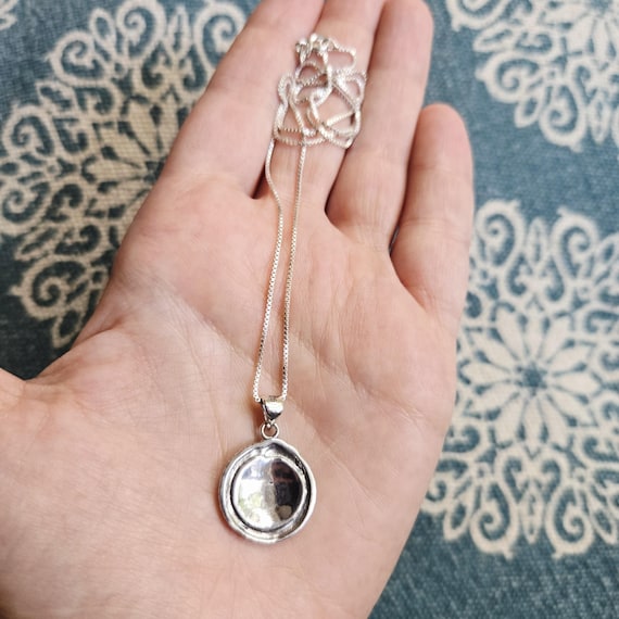 Solid 925 Sterling Silver Genuine Evil Eye Wolf M… - image 9