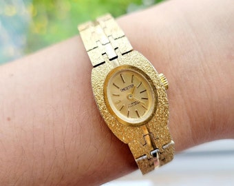 Vintage Timesetter 17 Jewel Full Lever Gold Watch - Etsy display picture 3