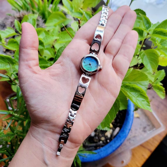 WORKS Rumours Quartz Womens Wrist Watch With Battery Silver Blue Japan Movement Rumours Watch Women Silver Stainless Steel Water Resistant  main image 3