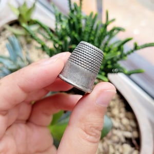 Vintage Silver Thimble