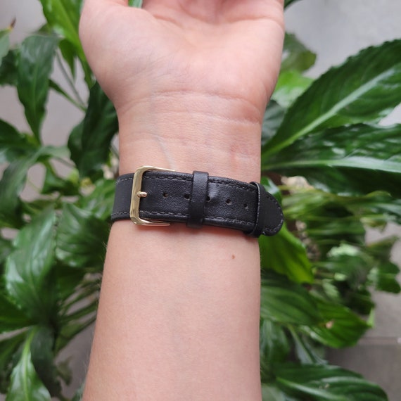 Vintage Rotary Genuine Calf Leather Quartz Watch Gem