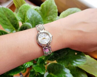 Classic Geneva Silver Watch