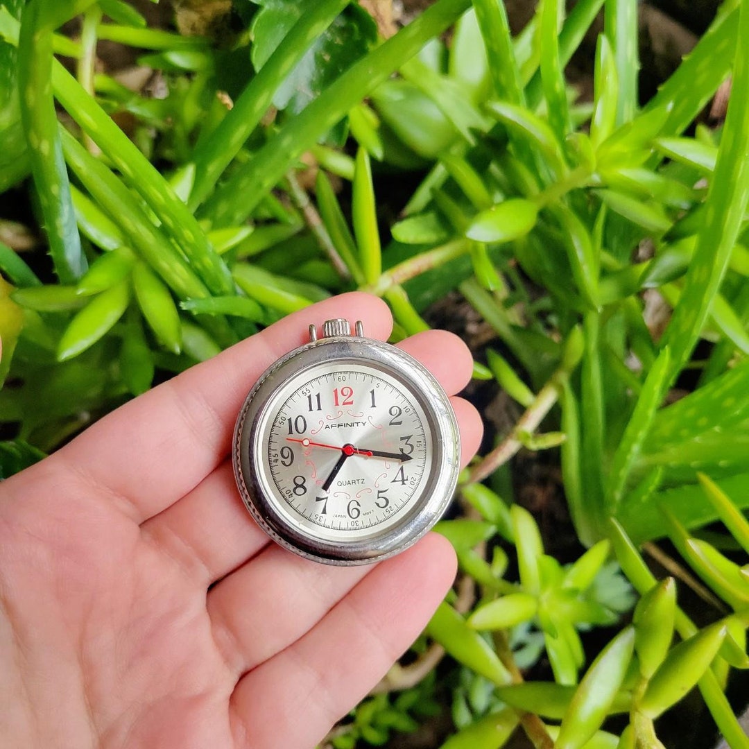 Affinity quartz pocket watch sale