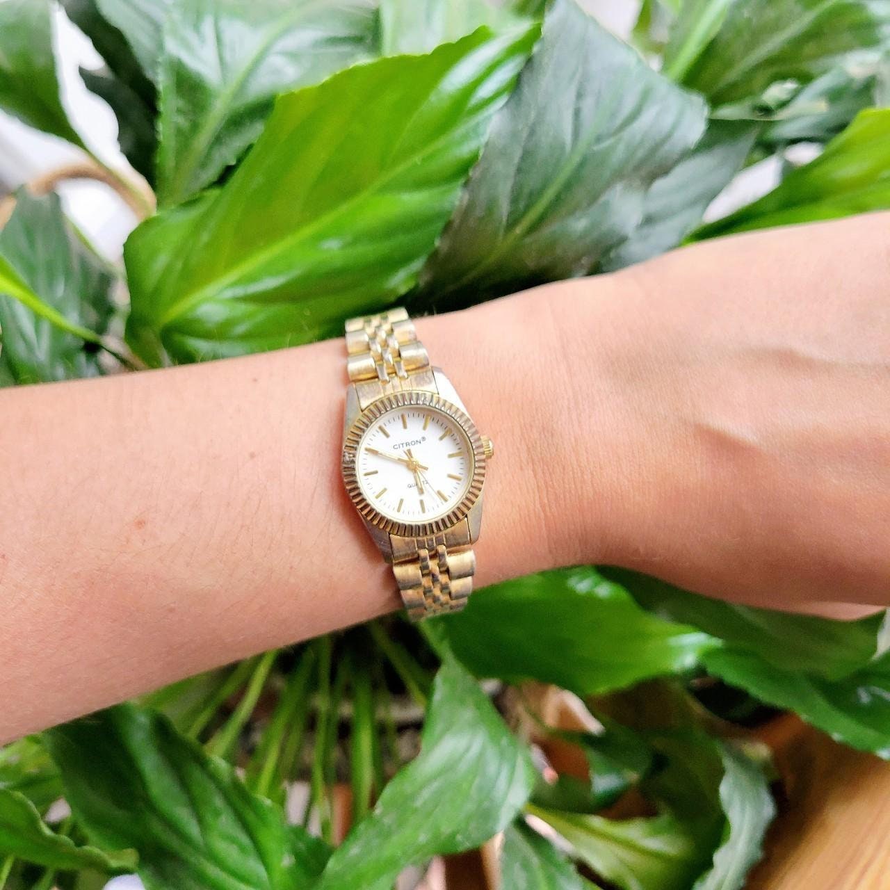 Vintage Citron Quartz Classic Watch - Etsy