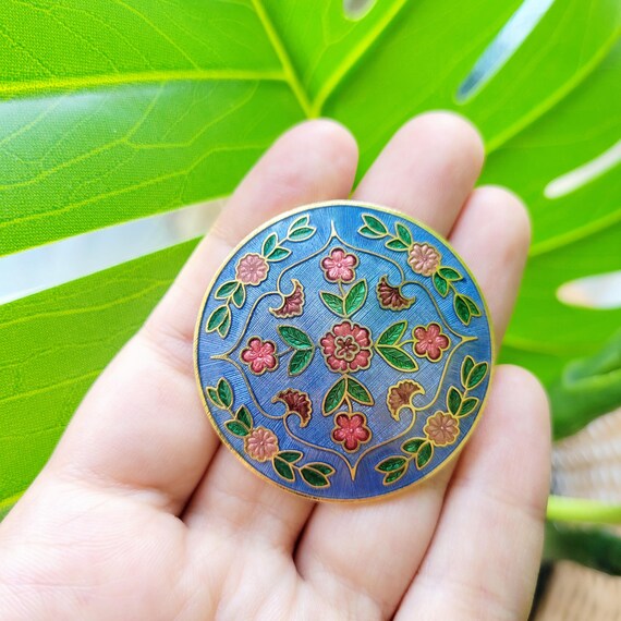 Floral Brocade Pin main image 1