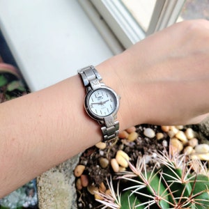 Nexus Quartz Silver Classic Roman Numerals Watch