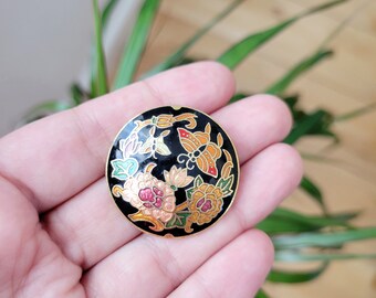 七宝焼きのカラフルな蝶のピン/ブローチ - Etsy 日本