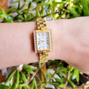 agete✨ Classic Square Face Watch Diamond agete✨ Classic Square Face Watch Diamond Cartier Tank Louis