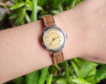 Reloj de cuero clásico vintage