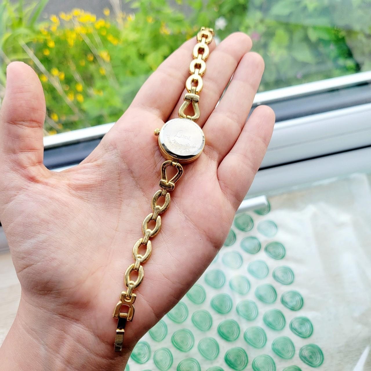 Classic Limit Rhinestone Dainty Gold Watch - Etsy
