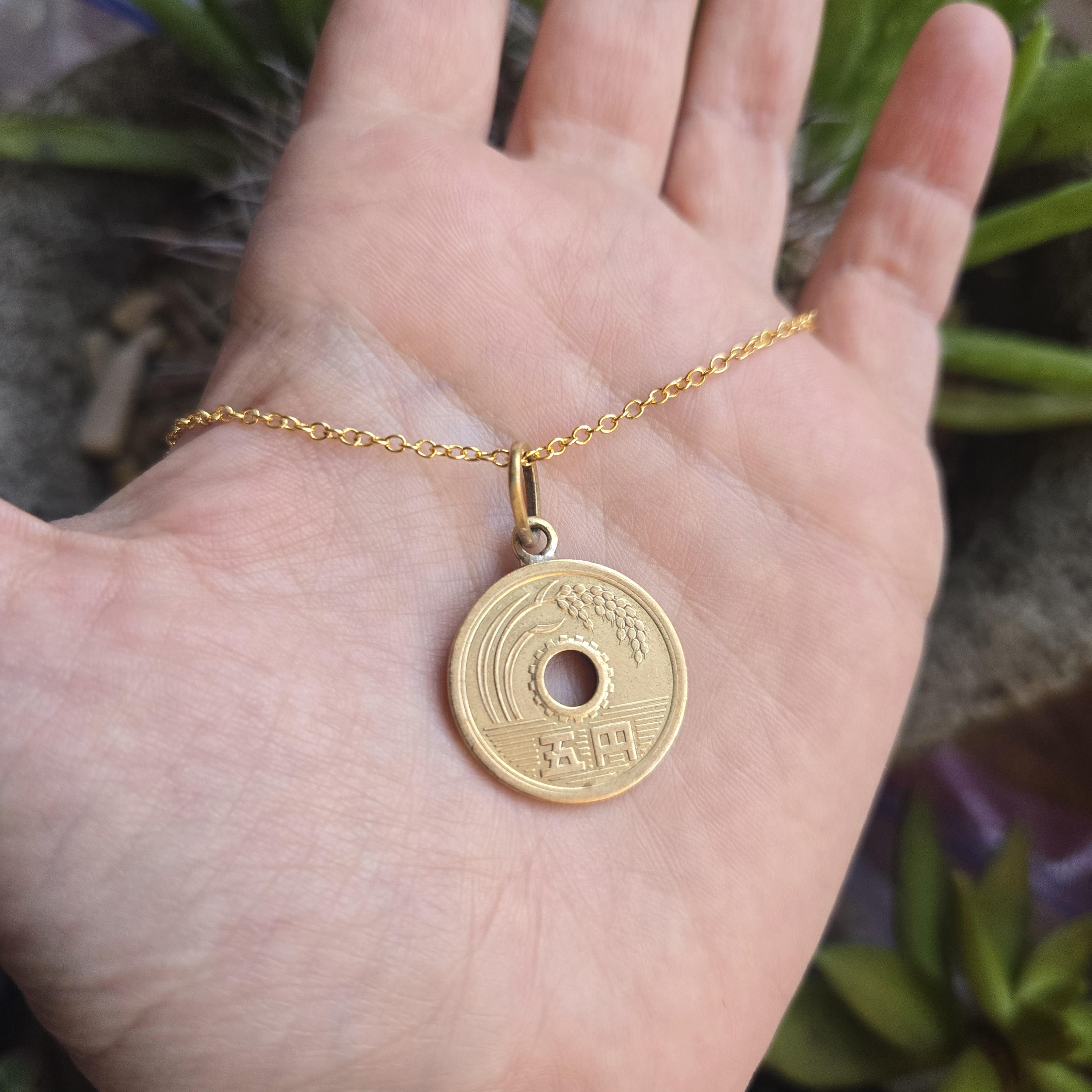 5 yen lucky charm - Etsy 日本