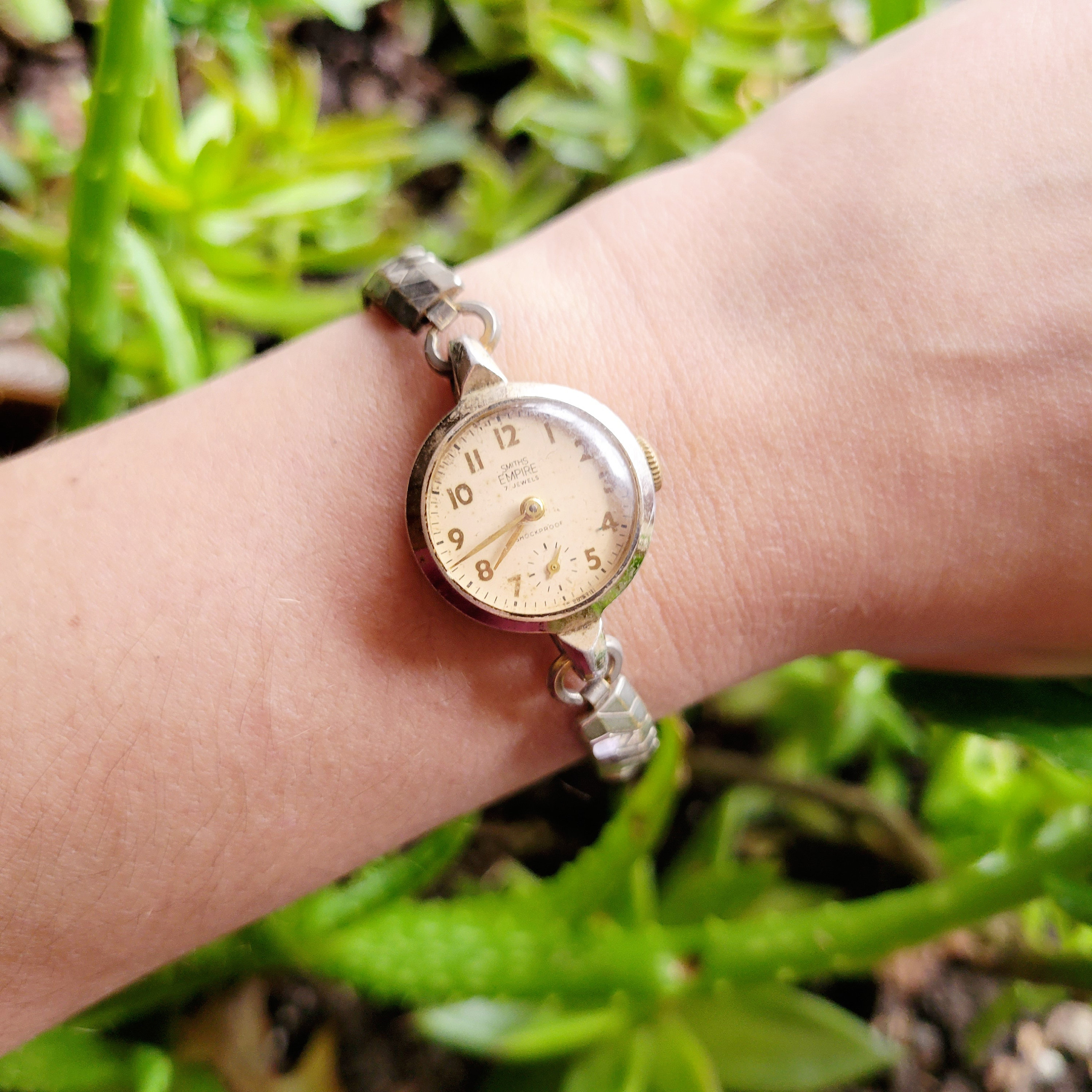 smiths empire 1950年代 ？ 5jewels Gents 1950s Smiths Empire Hand Winding Wrist Watch
