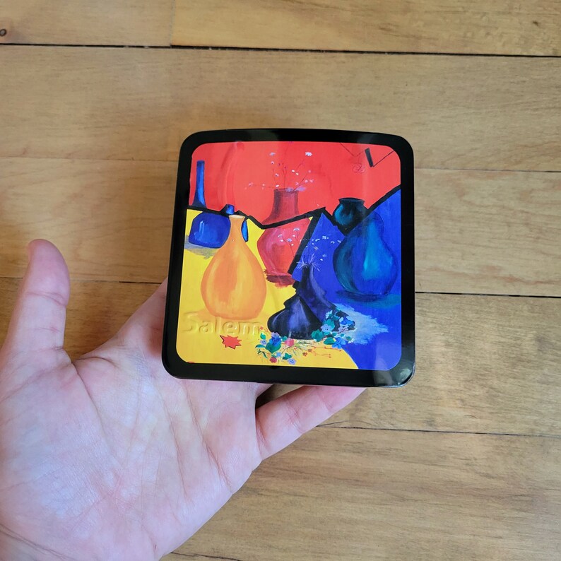 Vintage Abstract Salem Cigarette Box - Etsy