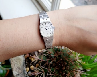 Reloj Lanco Dainty Classic plateado vintage