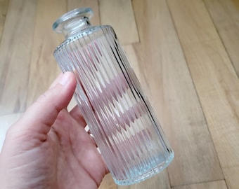 Classic Small Textured Thin Glass Vase