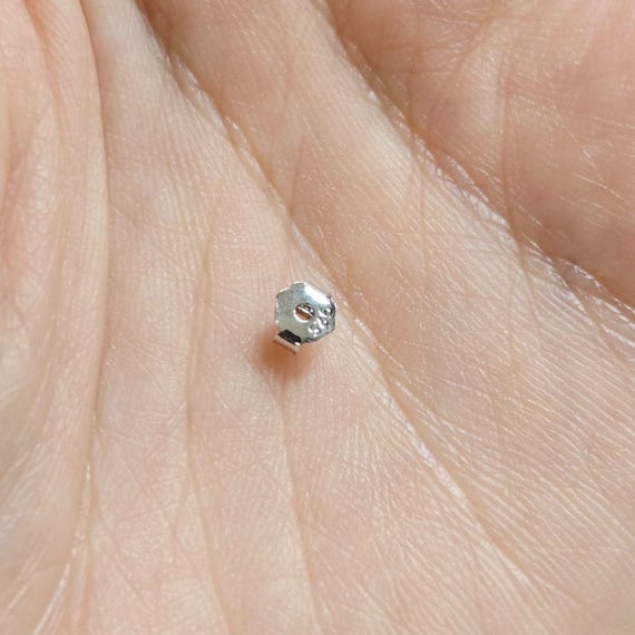 Solid 925 Sterling Silver CZ Studs - image 8