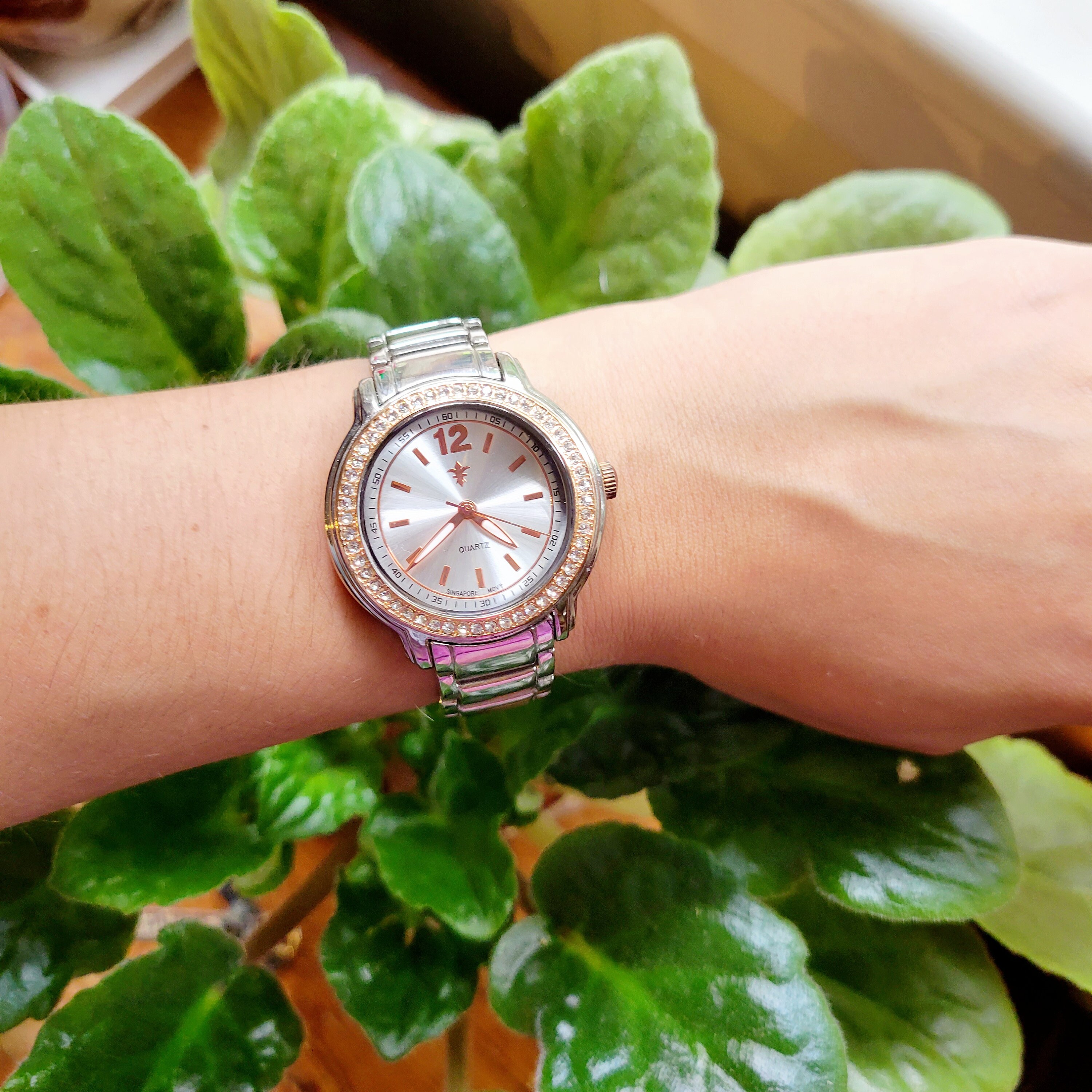 Classic Rhinestone Watch - Etsy