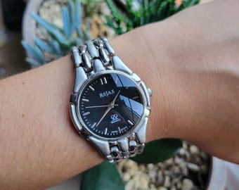 Vintage Rojas Classic Silver Watch Vintage Rojas Classic Silver Watch | eBay main image 4