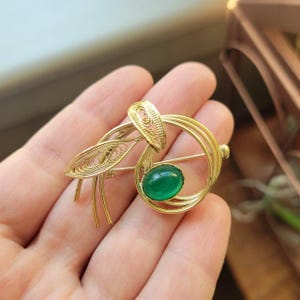 Vintage Gold Rhinestone Piano Lapel Brooch Pin - Etsy
