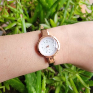 Classic Rose Gold Diamond Watch