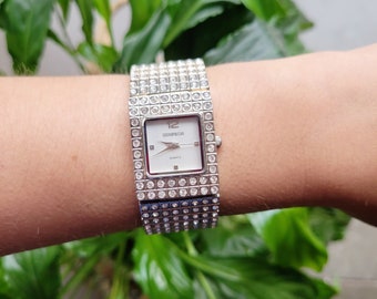 Cosmopolitan Rhinestone Quartz Watch