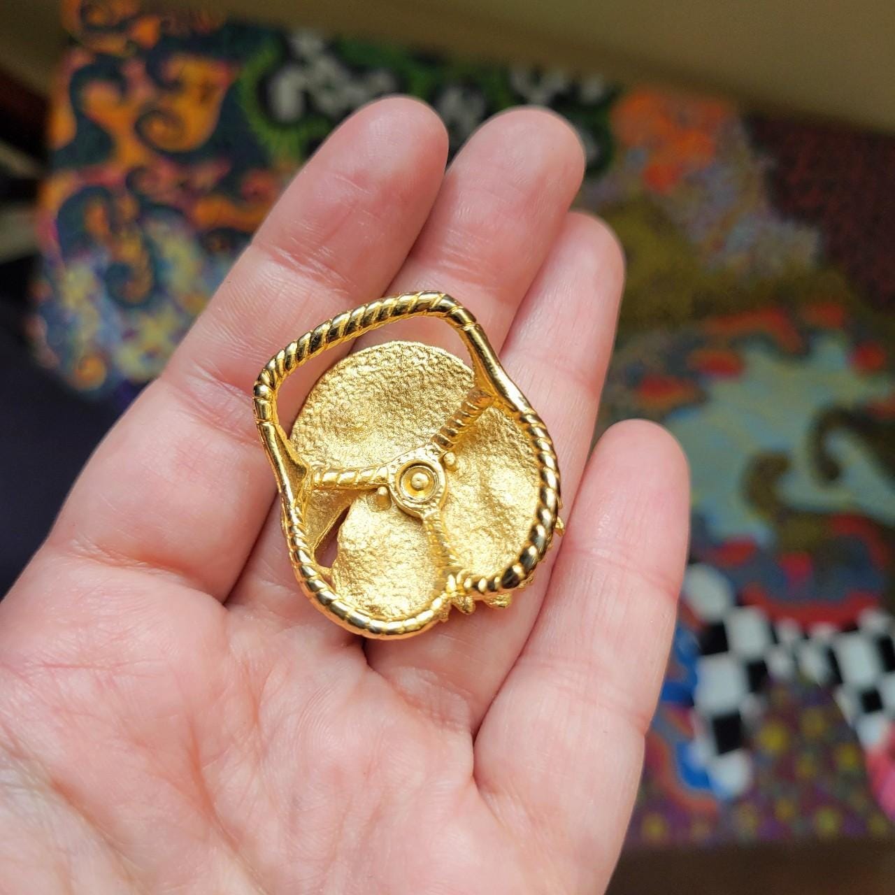 Vintage Gold Eagle Rhinestone Belt Buckle - Etsy Israel
