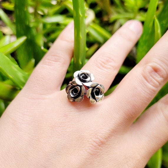 Beau sterling silver rings sale