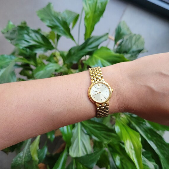Vintage Seiko Gold Classic Gold Watch Gem
