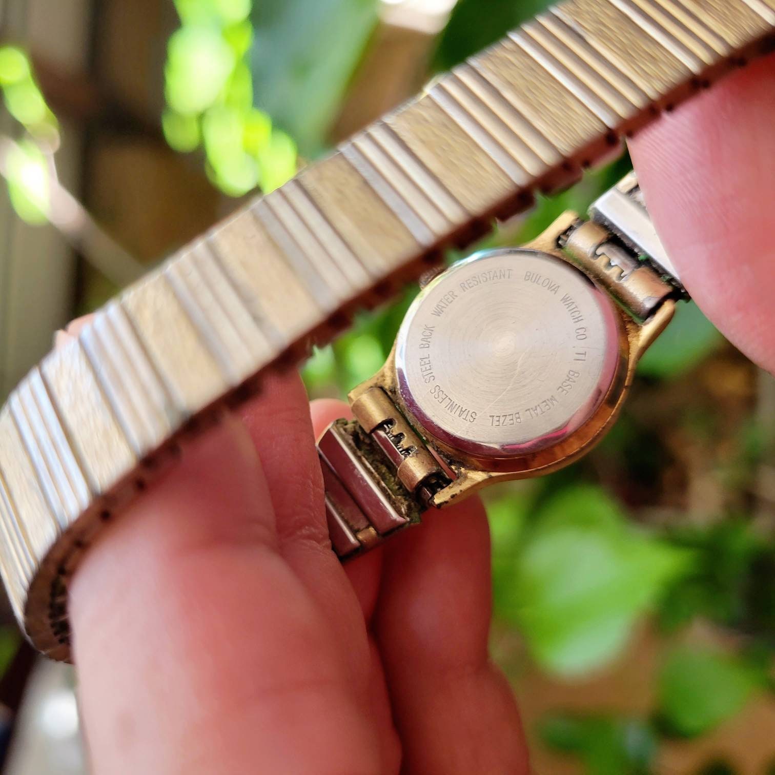 Vintage Gold Bulova Watch Etsy