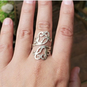 Vintage Sterling Spiral Ring