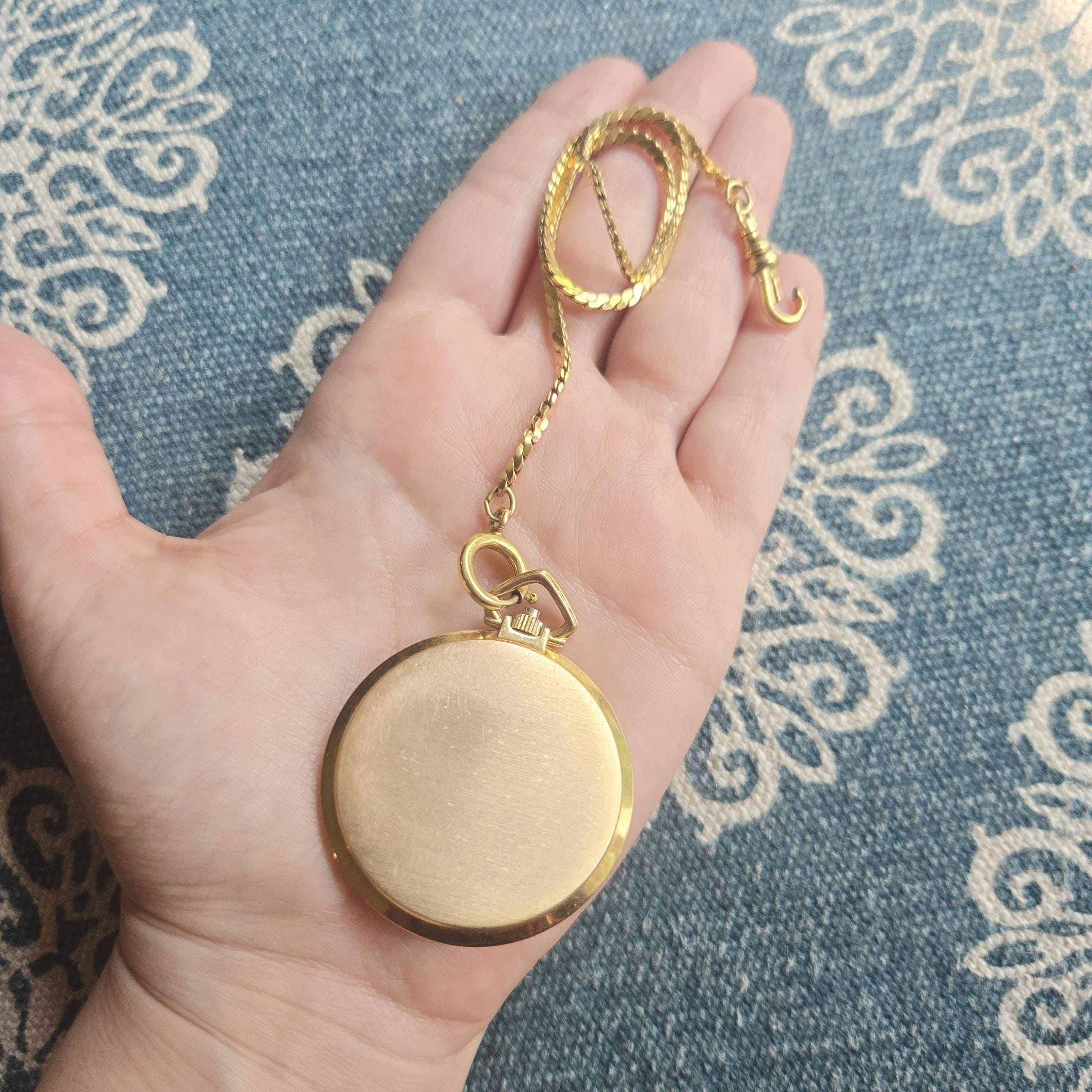Vintage Swiss Arnex Gold 17 Jewels Pocket Watch - Etsy