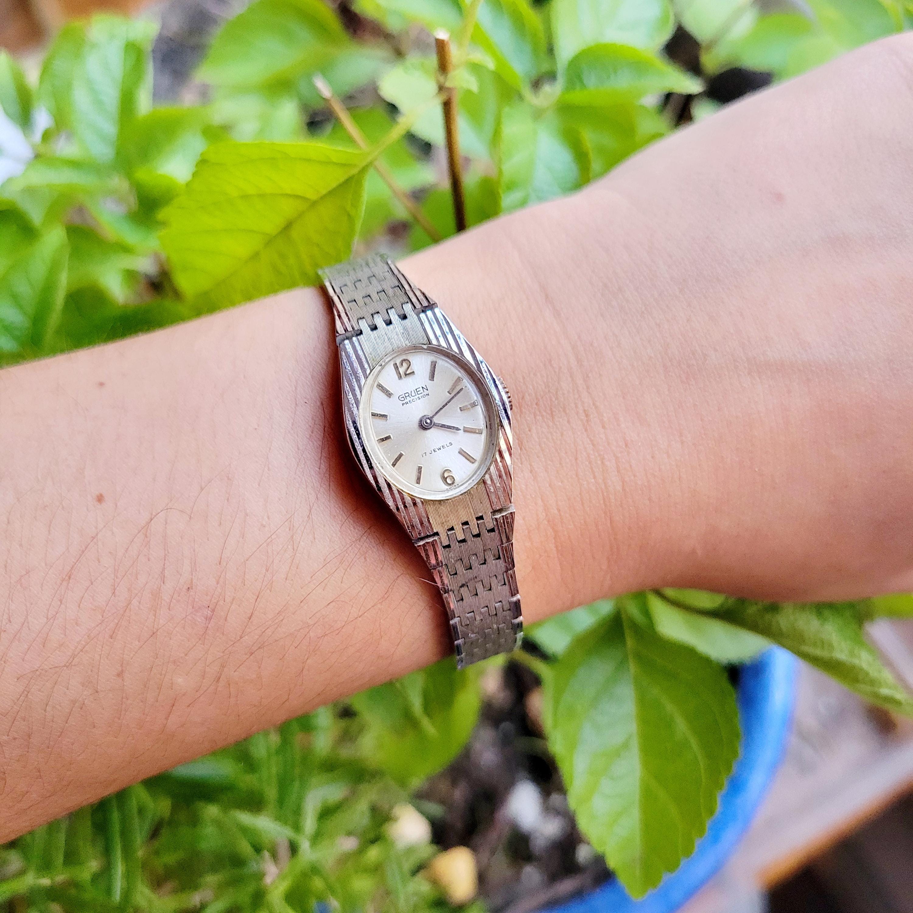 Gruen 17 jewel watch - Etsy 日本 