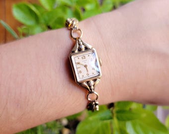 lsdd24 　Elgin 手巻きビンテージ金張 10kRGP ロカビリー Elgin 手巻きビンテージ金張 10kRGP ロカビリー 古着 2025年最新