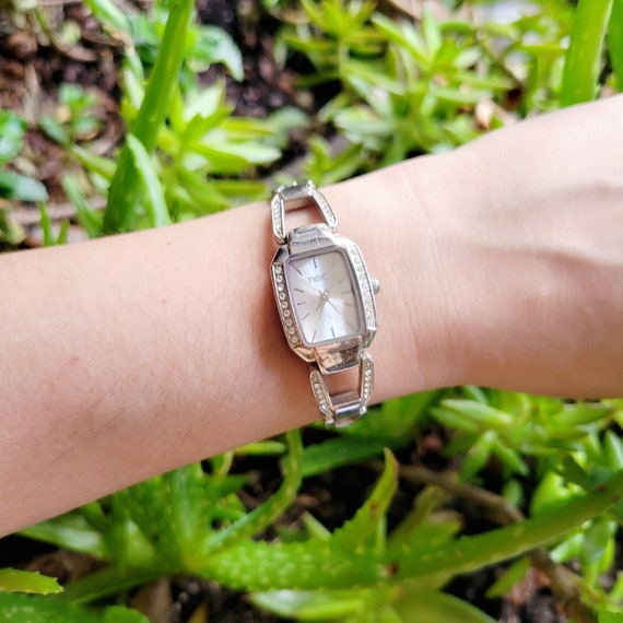 Classic Silver Rhinestone Watch Classic Silver Rhinestone Watch - Etsy main image 2