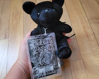 Grateful Dead 14” Plush Bear “Black Peter