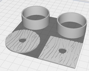 File STL del tavolo luminoso da tè: terreno per giochi di ruolo fantasy (download digitale, non sono necessari supporti)