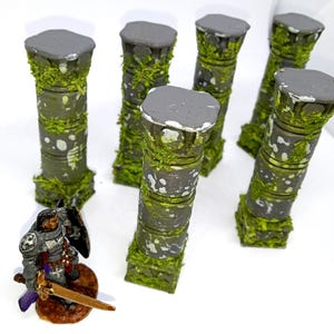 Set of 6 Pillars for TTRPG