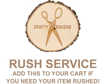 Rush Fee | Rush Service | Rush My Order | Add Rush Fee To Order | Add On Service | Rush Turn Around Time | Fast Production